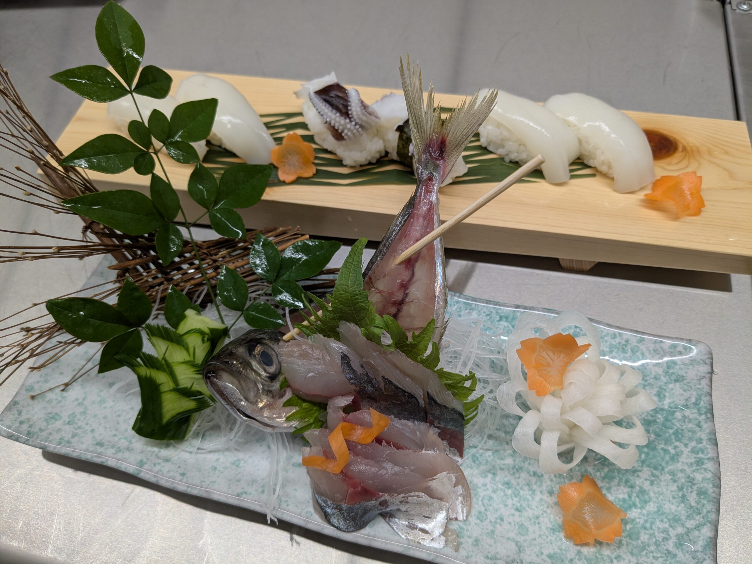 指導を受ける様子